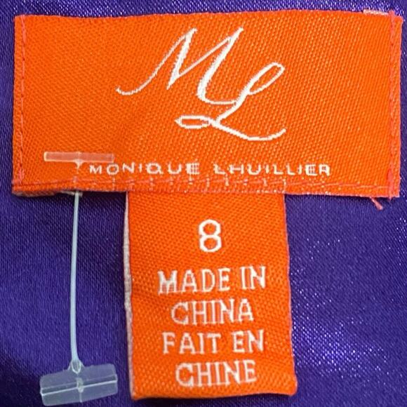 Lace Mikado Dress Womens 8 Purple Fairycore Prom Formal‎ Whimsigoth Quinceanera - Picture 11 of 14